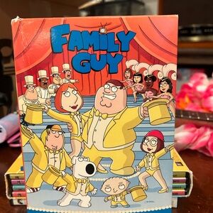 Family Guy DVD Box Set with Colorful Art